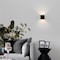Quickway Imports Wall Sconce LED Waterproof Wall Lamp with Adjustable Beam 10-Watt 3000K Warm White, Black - Set of 4 QI004492.BK.3K.4 - alternate 2